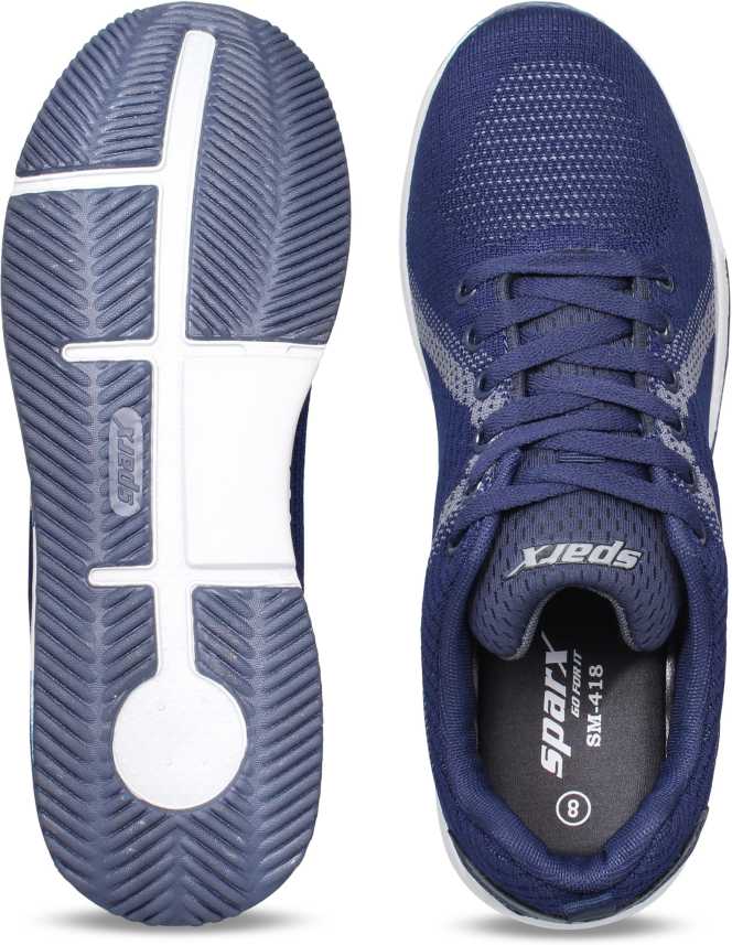 Sparx-Men SM-418 Blue Grey Walking Shoes For Men (Blue, Grey) | Kozziby ...