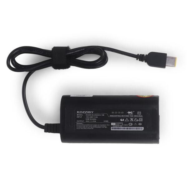 Second image of Kozziby 65W USB Laptop Adaptor for Lenevo